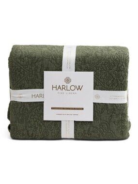 HARLOW Washed Embroidered Quilt